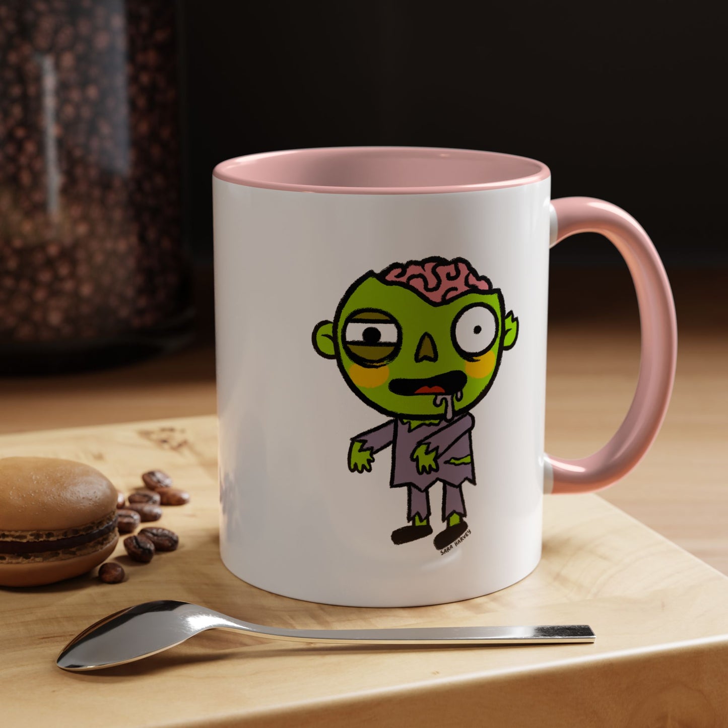 Halloween Zombie Ceramic Mug