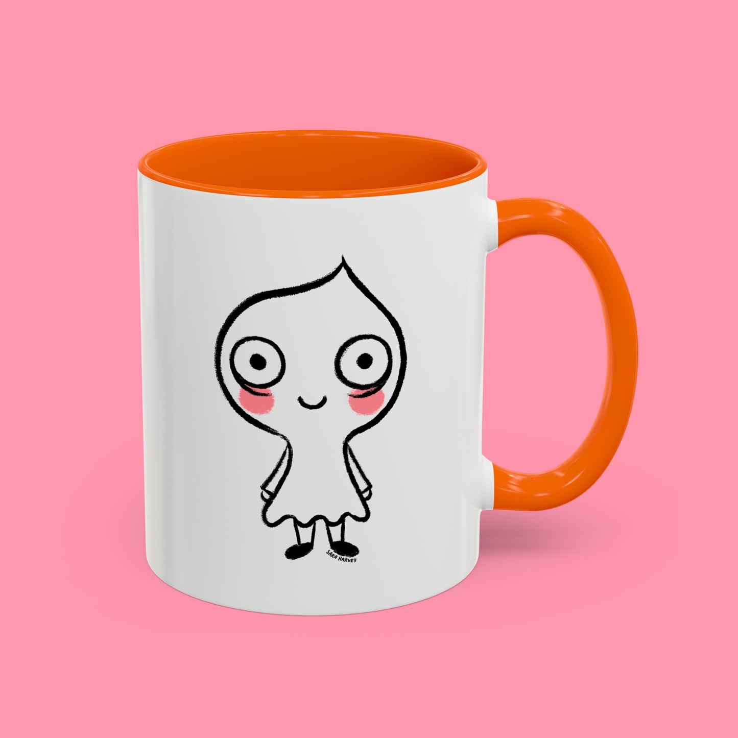 Halloween Ghost Ceramic Mug