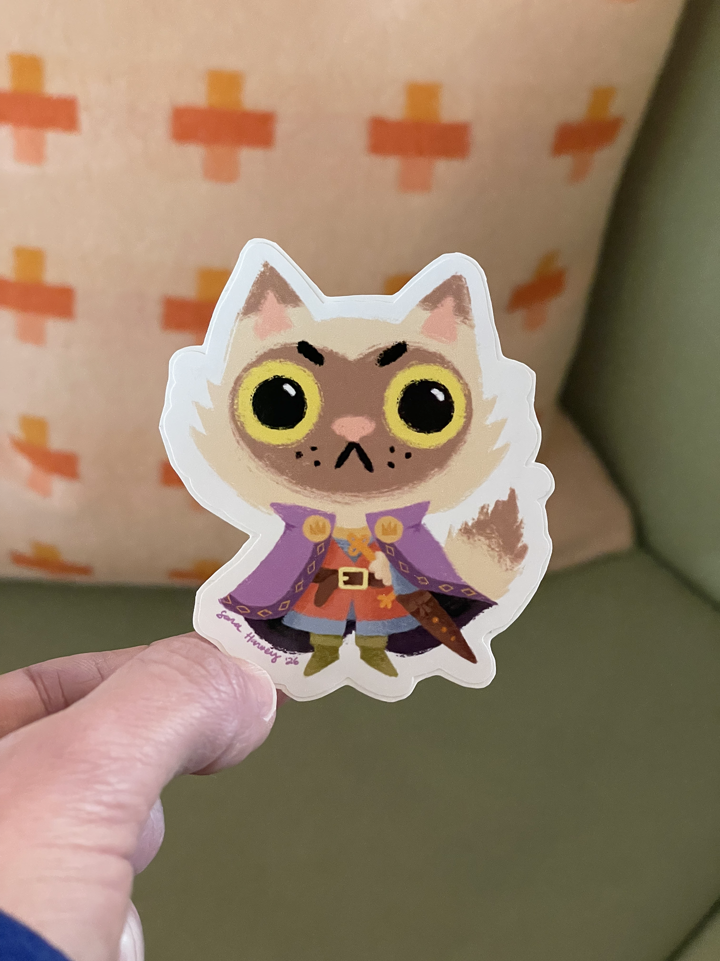 Marquise de Cats Sticker Root Game Inspired