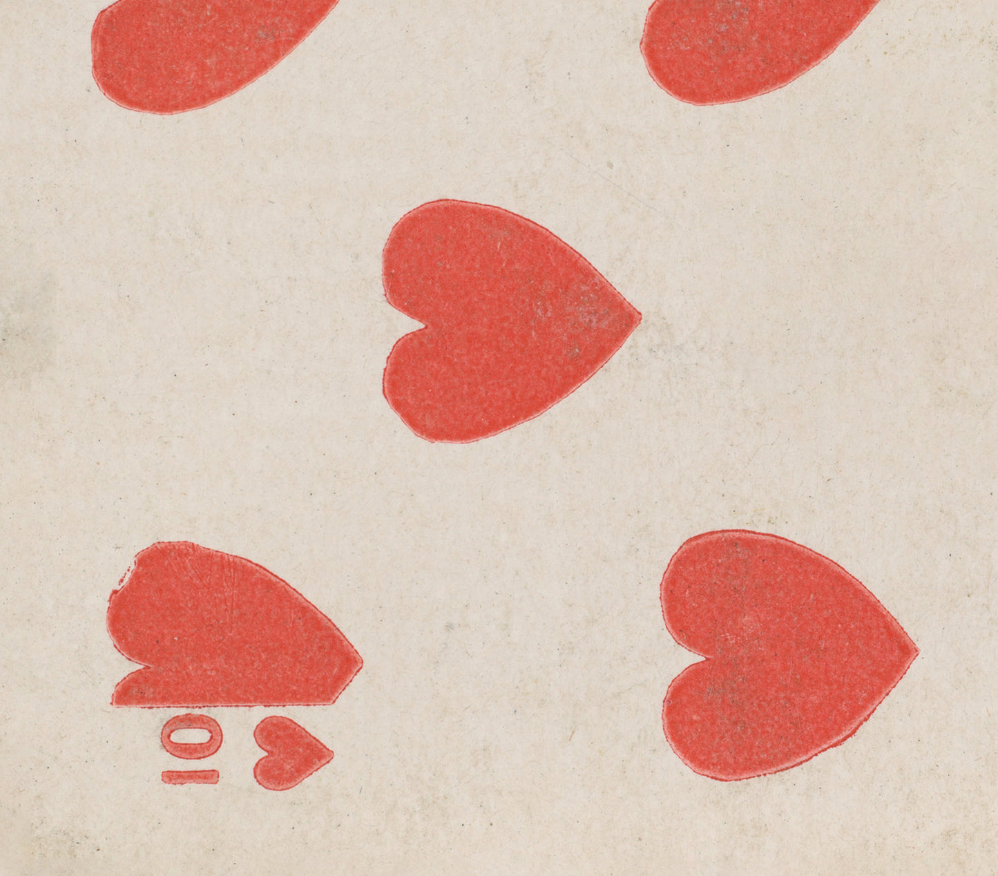 Valentine Vintage Hearts Playing Card Frame TV Artwork DOWNLOAD