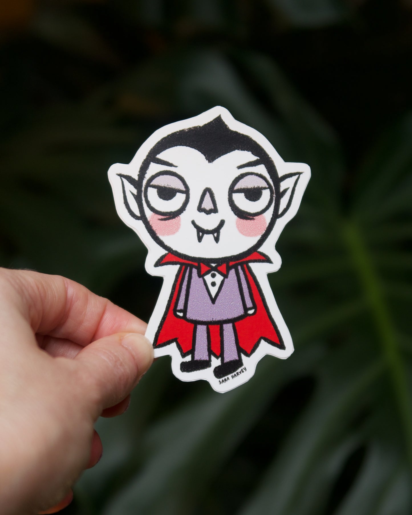 Vampire Vinyl Decals 3"X4"