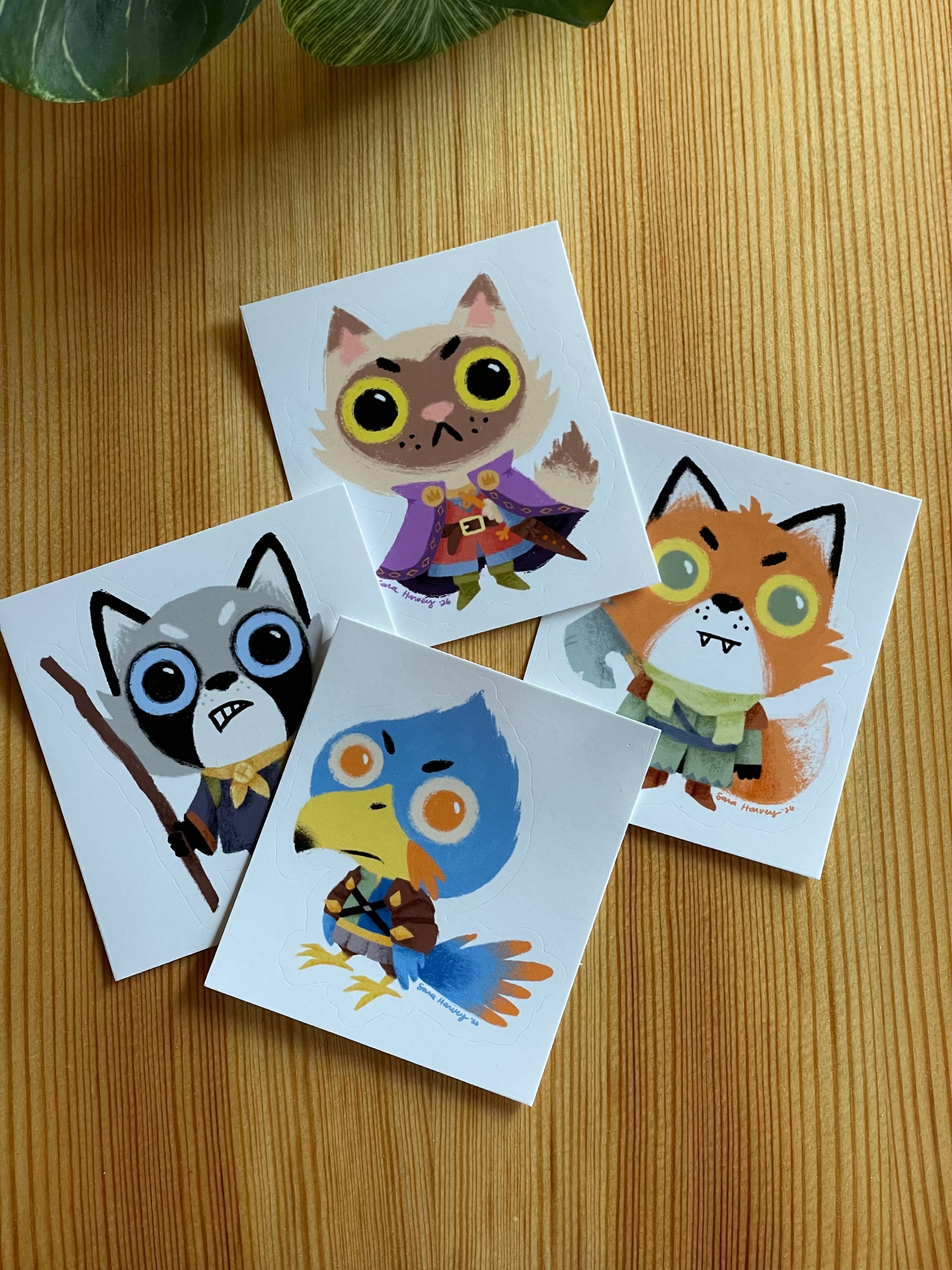 Fox Woodland Alliance Sticker Root Game Inspired