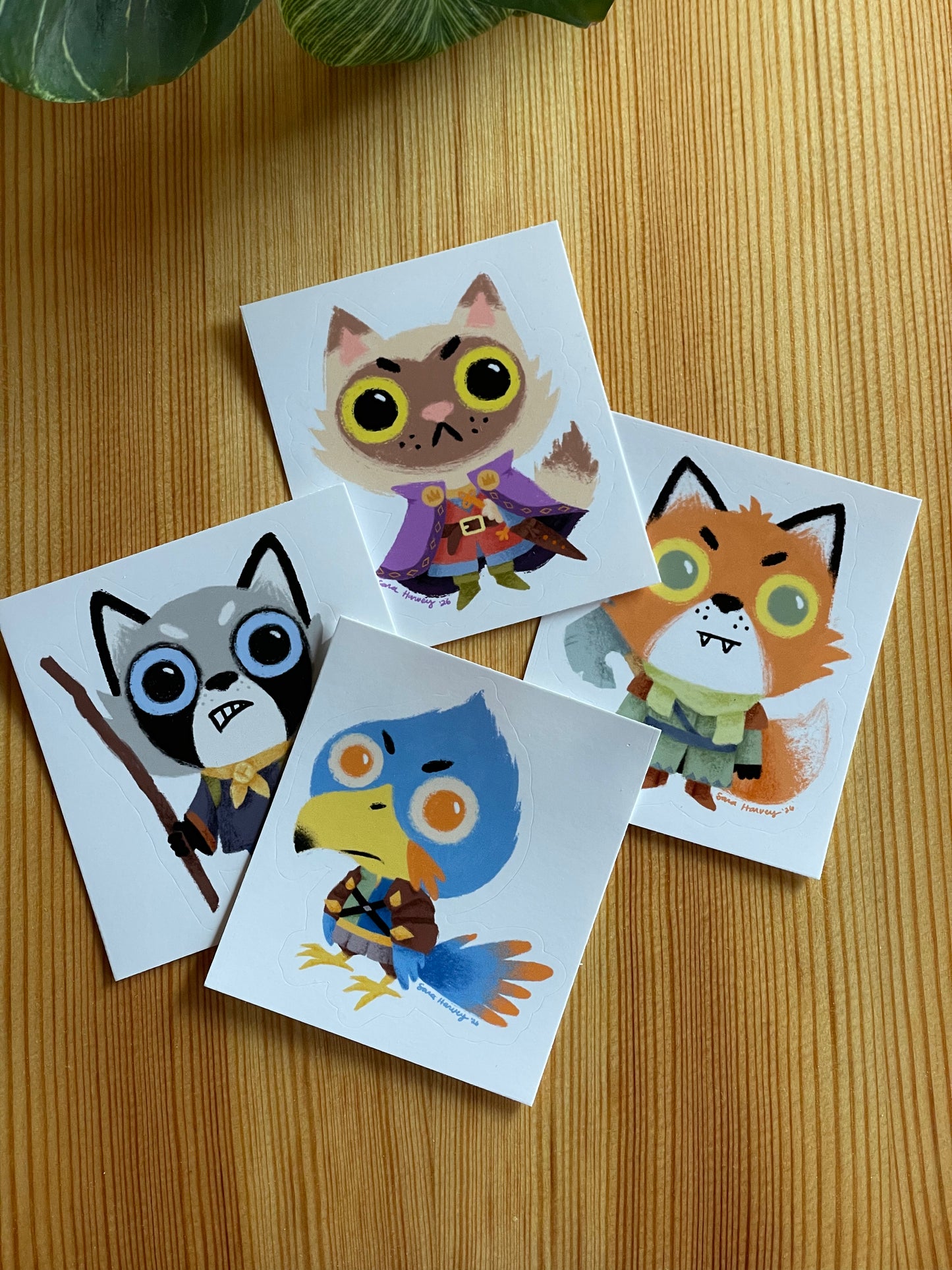Bird Eyrie Dynasty Sticker Root Game Inspired