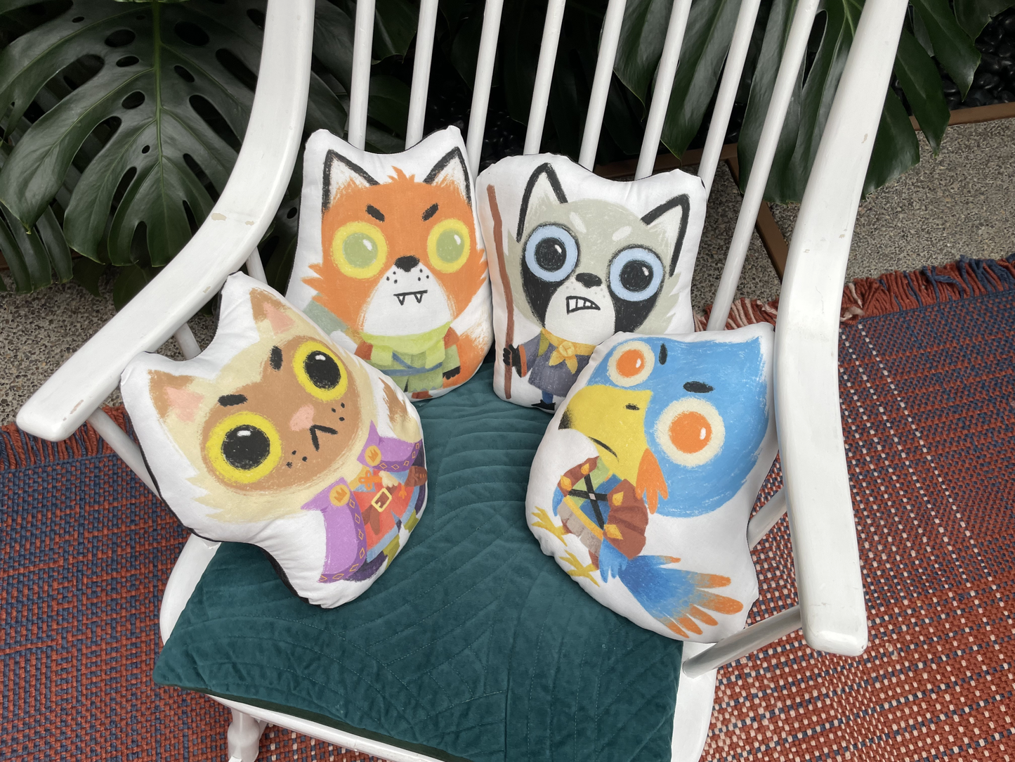 Root Game Inspired Bird Eyrie Dynasty Pillow