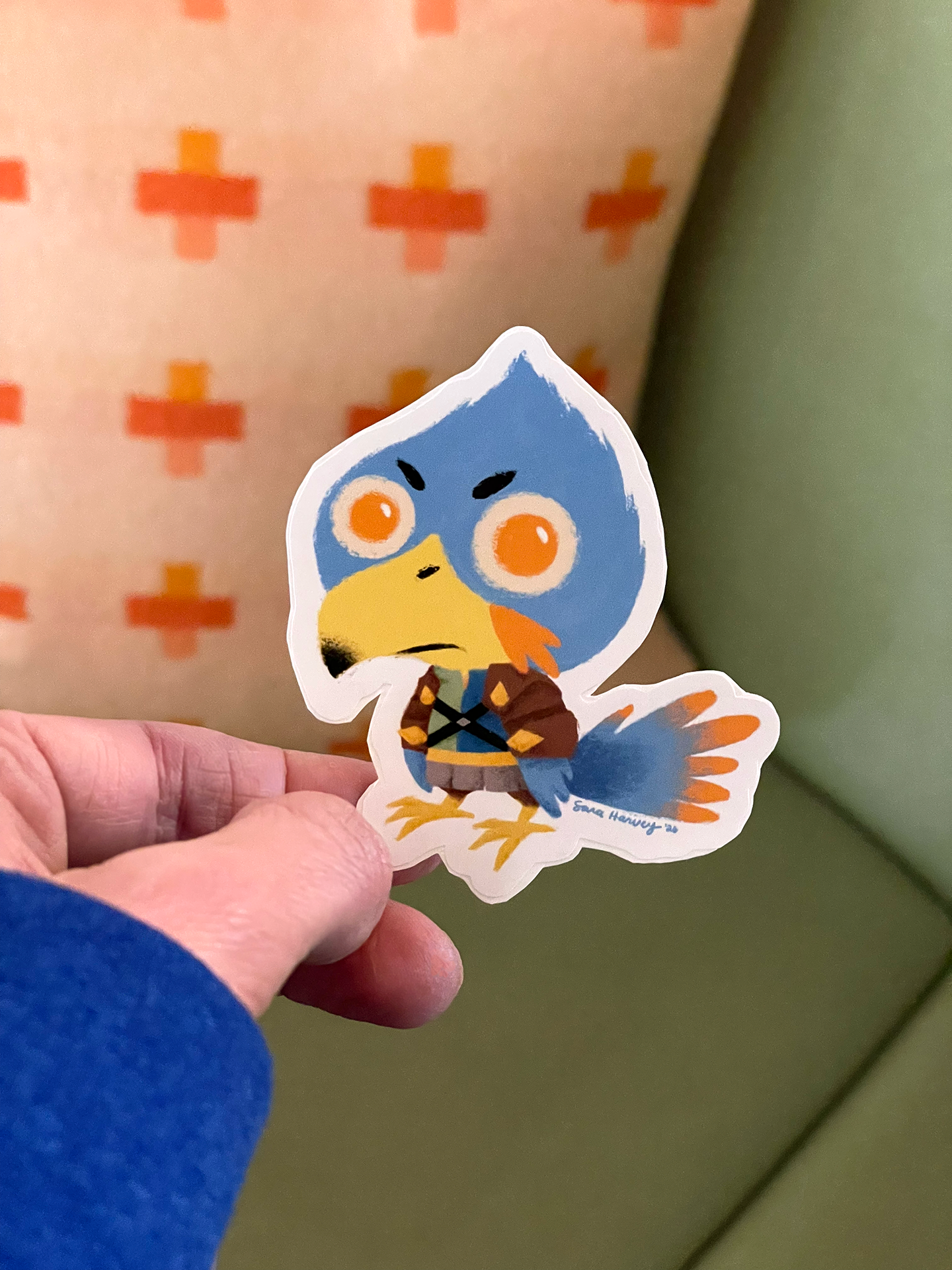 Bird Eyrie Dynasty Sticker Root Game Inspired