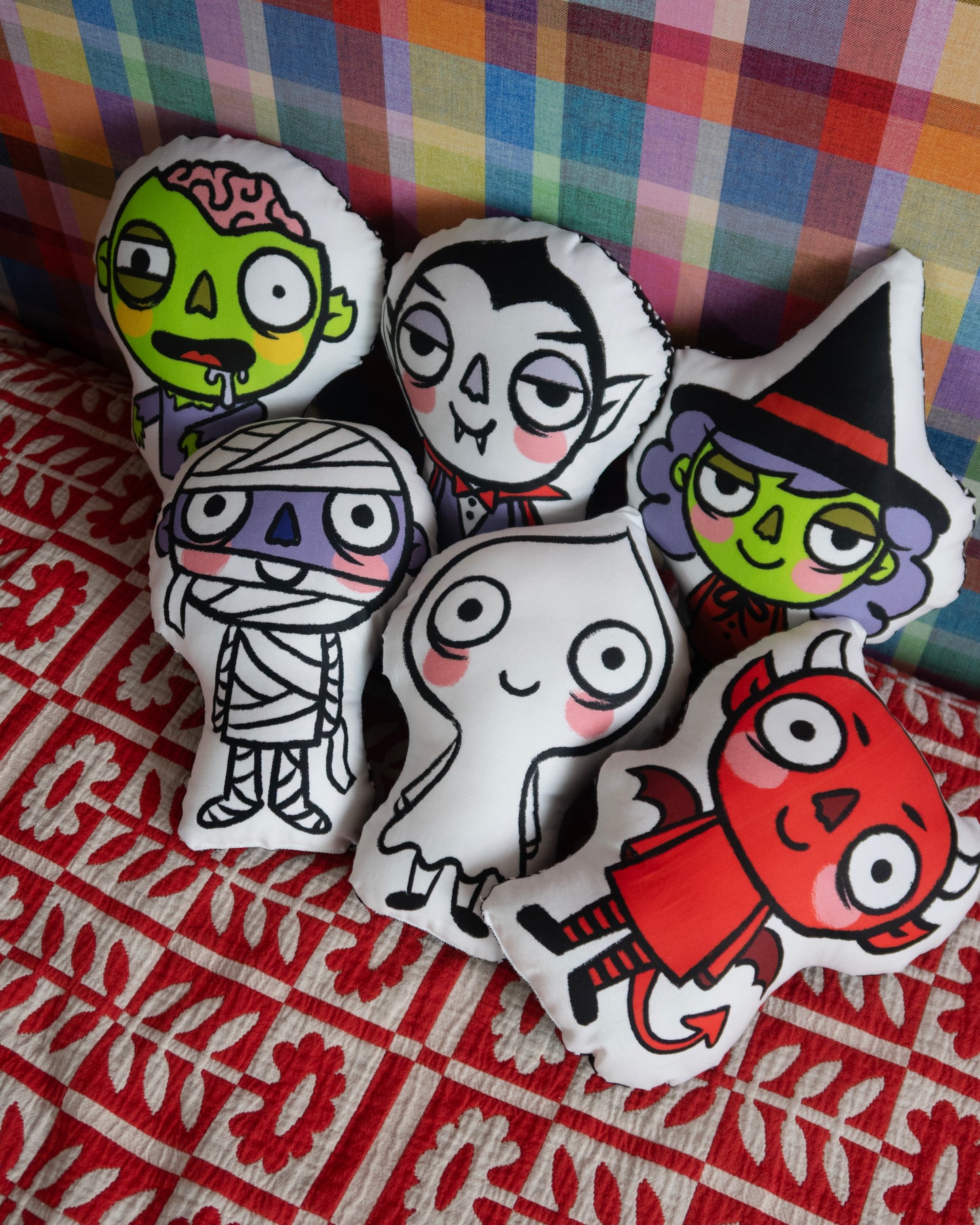 Zombie Pillow/Plush 12" tall Handmade