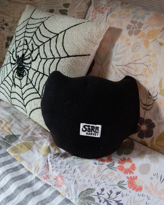 Devil Head Pillow/Plush 12" tall Handmade