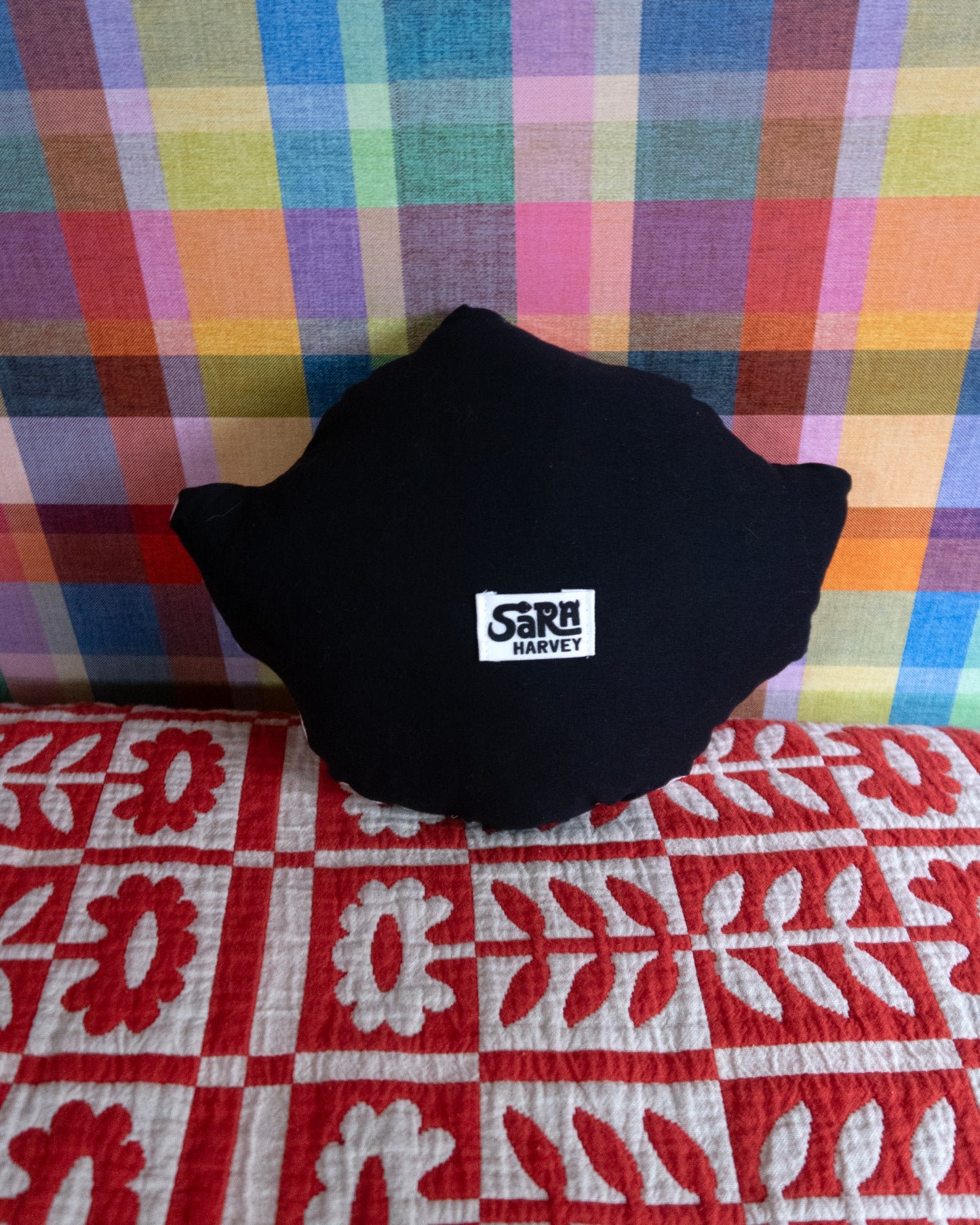 Vampire Head Pillow/Plush 12" tall Handmade